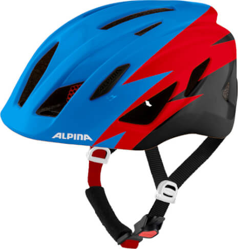 Kask rowerowy Pico Blue-Red-Black Gloss Alpina 