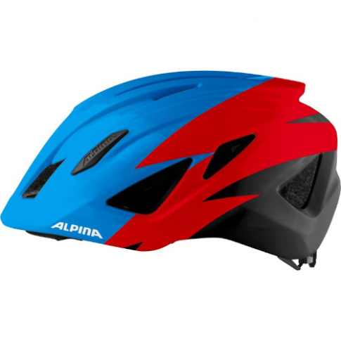 Kask rowerowy Pico Blue-Red-Black Gloss Alpina 