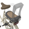 Siedzenie na bagażnik Junior Black/brown bez mocowania Urban Iki