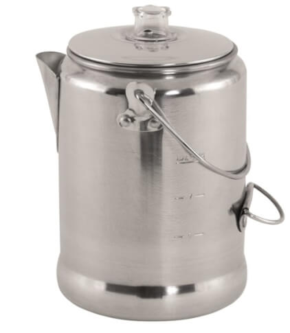 Kawiarka turystyczna ze stali nierdzewnej Adventure Coffee Pot Easy Camp