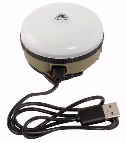 Lampka namiotowa USB Dunkery Beacon Rechargeable szara Robens