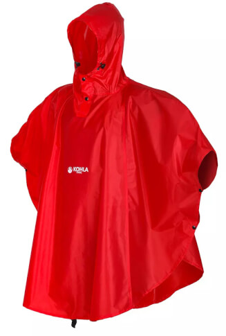 Poncho przeciwdeszczowe Rain Poncho flame scarlet Kohla