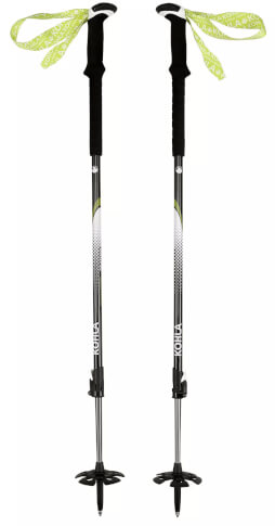 Kije trekkingowe Evolution Feather white/l.green/black Kohla