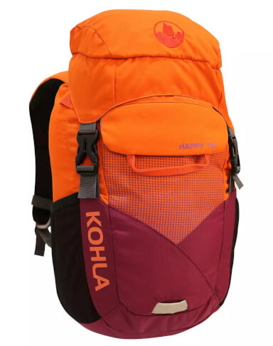 Plecak dziecięcy Happy 15 L red orange Kohla