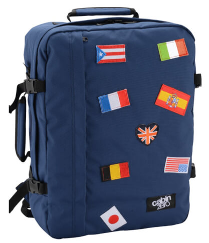 Plecak podróżny Classic 44L navy Flags CabinZero