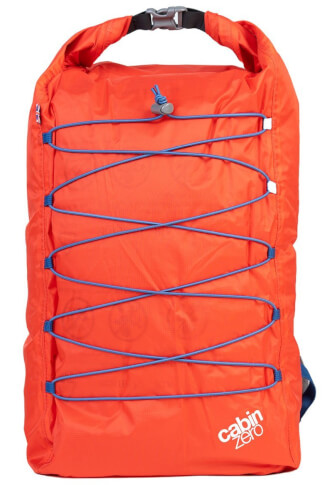 Wycieczkowy plecak wodoodporny ADV Dry 30L orange CabinZero