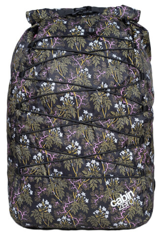 Turystyczny plecak wodoodporny ADV Dry 30L night floral CabinZero