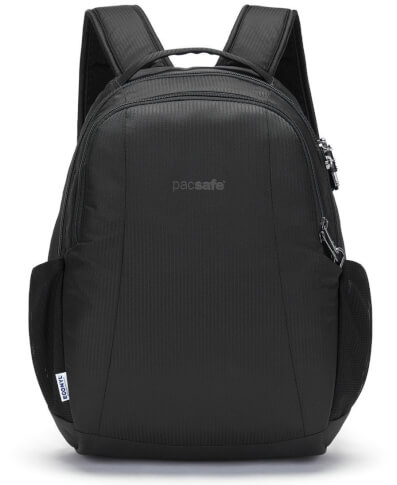 Plecak miejski antykradzieżowy MetroSafe LS350 Econyl Black Pacsafe 