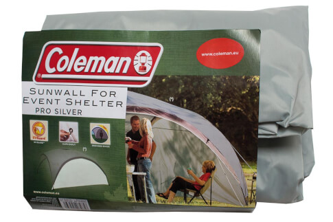Ściana do wiaty namiotowej Shelter Pro L Silver Sunwall Coleman