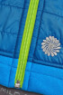 Techniczna kurtka hybrydowa Deve Lady blue aster/blue sky/lime green Milo