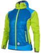 Techniczna kurtka hybrydowa Deve Lady blue aster/blue sky/lime green Milo