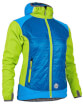 Techniczna kurtka hybrydowa Deve Lady blue aster/blue sky/lime green Milo