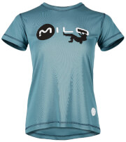 Koszulka wspinaczkowa Ohti Lady Milo spruce blue