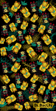 Antybakteryjny ręcznik szybkoschnący 70x140 Cat of happiness Dr.Bacty