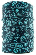 Bandana komin Paisley Black'n'Blue Dr Bacty