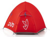 Ultralekki namiot turystyczny 1 osobowy Litio 1 UL Tent Zajo red