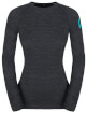 Bluzka termoaktywna Nora Merino W T-shirt LS Zajo Black