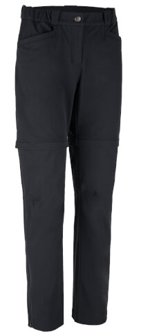 Damskie spodnie trekkingowe Grip Zip Off W Pants Zajo Black