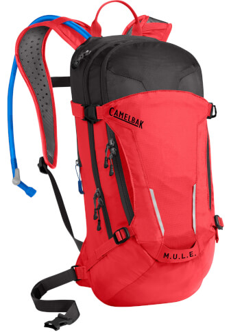 Plecak rowerowy M.U.L.E. z bukłakiem Crux czerwony Camelbak