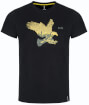 Męska koszulka Bormio T-shirt SS Zajo Black Eagle