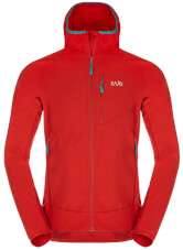 Softshell męski Kansas Jkt Zajo Racing Red