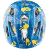 Kask rowerowy dla dzieci Ximo Alpina Blue Hands Gloss