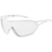 Okulary fotochromowe sportowe S-Way VL+ White Matt Black S1-3 FOGSTOP Alpina