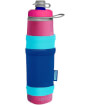 Bidon na siłownię Peak Fitness Chill 710ml różowy z kieszonką Camelbak