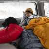 Wkładka do śpiwora z mikropolaru Nest Cold Weather XL Klymit