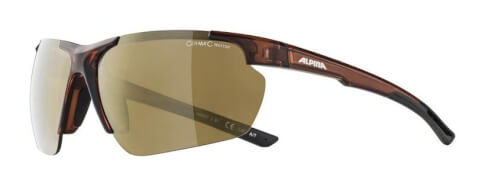 Okulary sportowe Defey HR Brown Alpina szkło red mirror S3