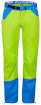 Męskie spodnie wspinaczkowe Kulti Milo lime green / blue