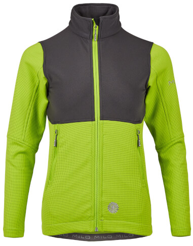 Techniczna bluza Sangri Lady Milo lime green / grey