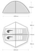 Namiot wyprawowy Helm Compact dla 2 osób zielony Terra Nova