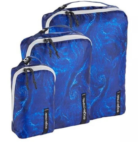 Zestaw pokrowców na odzież Isolate Cube Set XS/S/M ocean Eagle Creek