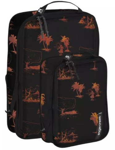 Podróżny zestaw pokrowców na odzież Isolate Compression Cube Set S/M aloha Eagle Creek