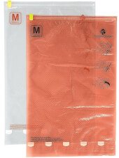 Worek kompresyjny na ubrania Pack-It Compression Sacs Set M/M clear/orange Eagle Creek