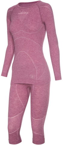 Damska bielizna termoaktywna Prima Pro Primaloft 3/4 Set różowa Viking