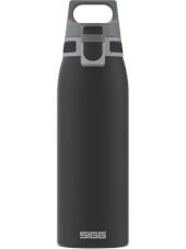 Stalowa butelka turystyczna Shield One 1L black SIGG