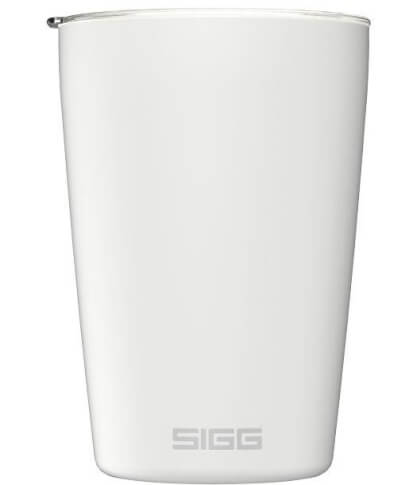 Turystyczny kubek ceramiczny Creme 0,3L white SIGG
