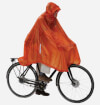 Poncho przeciwdeszczowe Daypack & Bike UL terracotta Exped