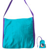 Turystyczna torba ekologiczna Eco Bag Large turquoise/purple Ticket To The Moon