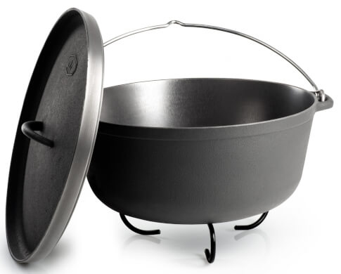 Lekki żeliwny kociołek Litecast Dutch Oven 6,6L GSI Outdoors