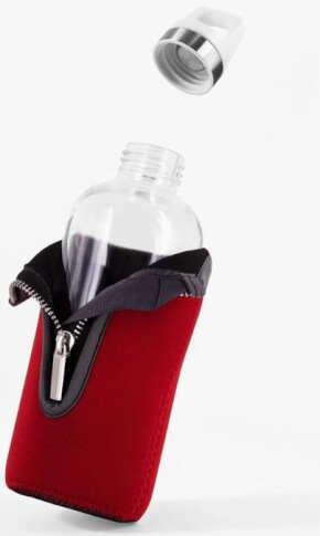 Turystyczna butelka szklana 0.5L Stella Red SIGG 