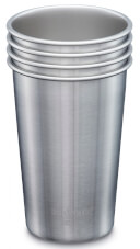 Zestaw kubków turystycznych Pint Cup 4Pack 473ml brushed stainless Klean Kanteen 