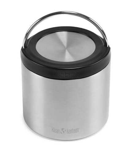 Izolowane turystyczne pudełko na żywność TKCanister 473 ml brushed stainless Klean Kanteen