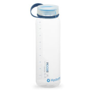 Turystyczna butelka na wodę Recon 1L clear/navy&cyan HydraPak