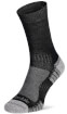 Skarpety trekkingowe Hike Lightweight Merino Performance 3/4 Crew black/silver Bridgedale