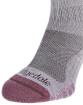 Damskie skarpety trekkingowe Hike Lightweight Merino Performance 3/4 Crew heather/damson Bridgedale