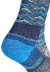 Damskie skarpety trekkingowe Hike Lightweight Merino Performance 3/4 Crew denim/blue Bridgedale
