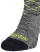 Męskie skarpety trekkingowe Hike Lightweight Merino Performance 3/4 Crew grey/lime Bridgedale